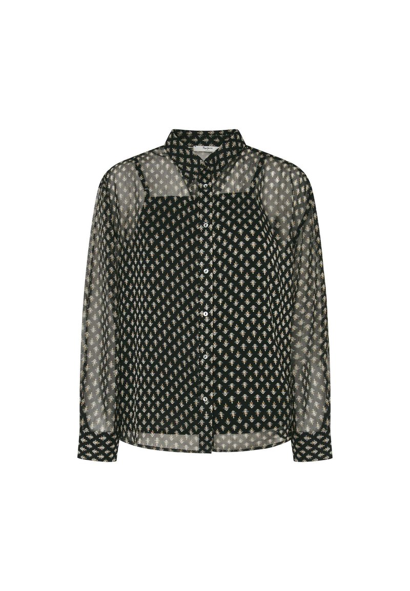 Pepe Jeans Overhemdblouse bruin Pepe Jeans Overhemdblouse bruin
