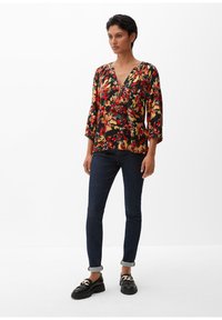 s.Oliver DOBBY - Bluse - navy