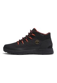 Timberland - SPRINT TREKKER WATERPROOF - Nauhalliset nilkkurit - jet black Pienoiskuva 1