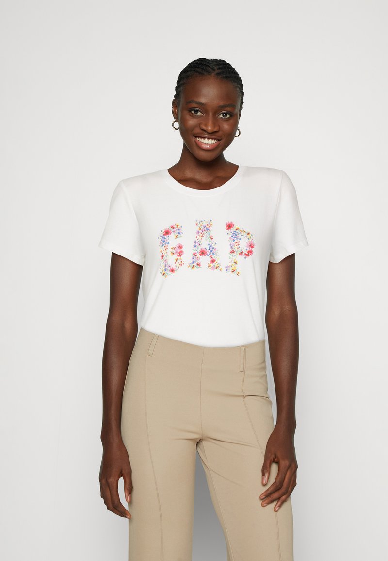 GAP TEE - Triko s potiskem - white