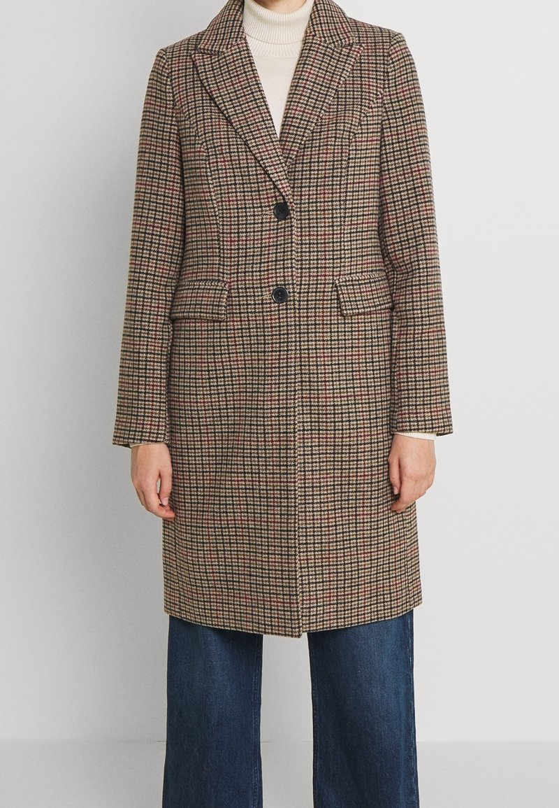 Vero Moda Klasický kabát - tan