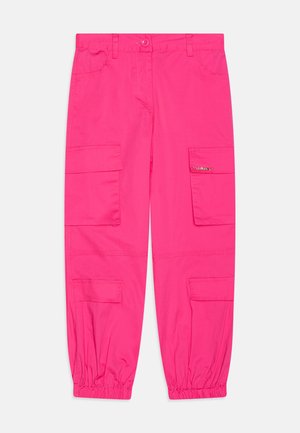 TROUSERS - Oldalzsebes nadrágok - fuchsia purple