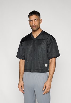 TOP - Spordi T-särk - black/smoke grey