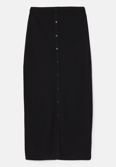 Filippa K SKIRT - Falda larga - black