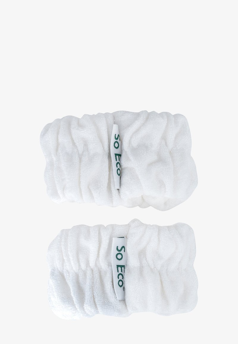 So Eco - SO ECO WRIST WASH BANDS - Tillbehör - kroppsvård - white, Förstora