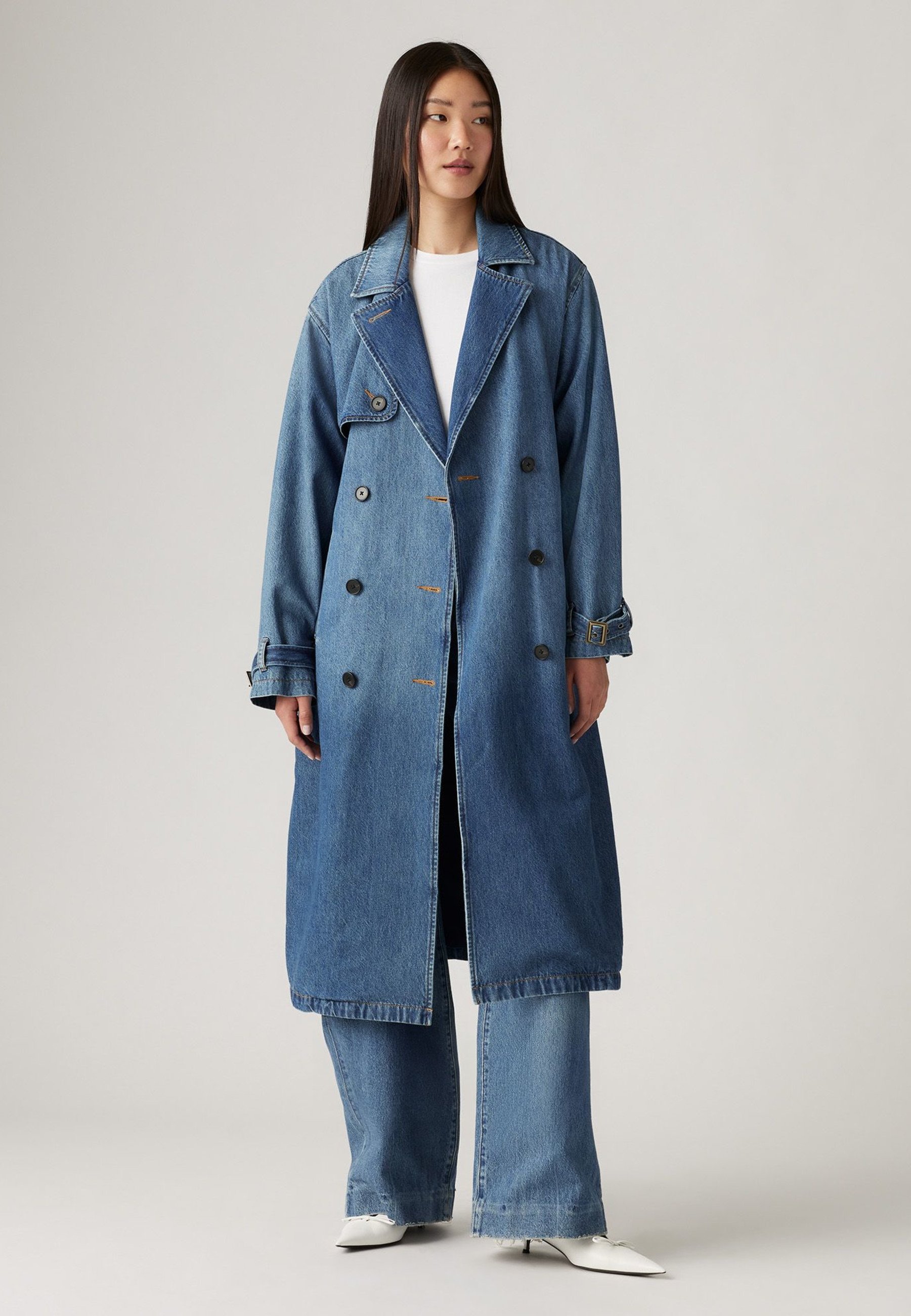 Levi's® SPADE TRENCH - Trenchcoat - let's get lost again/blue