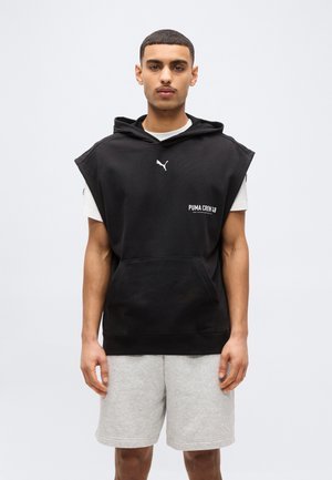 GRAPHICS FRENCH TERRY SLEEVELESS - Débardeur - puma black