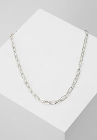Icon Brand ELONGATED LINK NECKLACE - Colar - silver-coloured