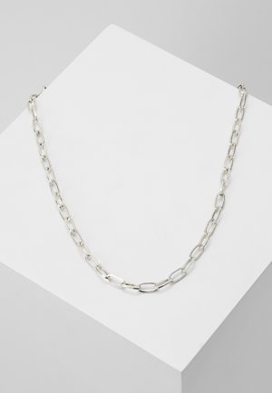 Icon Brand ELONGATED LINK NECKLACE - Colar - silver-coloured