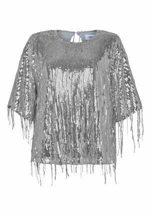 MANDI - Pluus - silver-coloured