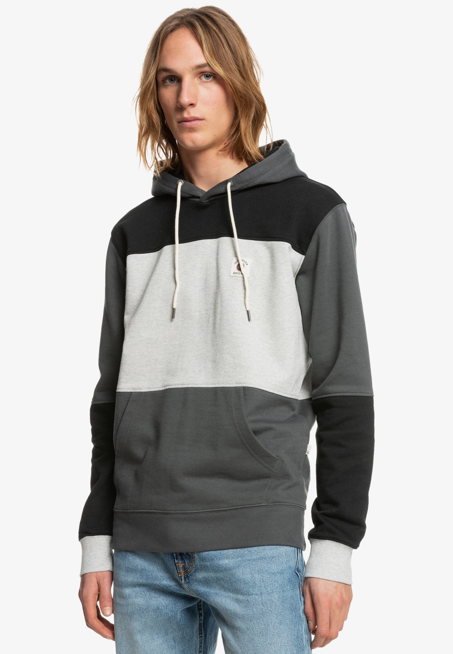 Sudaderas Hombre | Originals Tribal - Sudadera de tejido orgánico con  capucha Black | Quiksilver – Youth Success