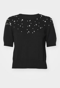 ONLJULES BLING ONECK - T-Shirt print - black