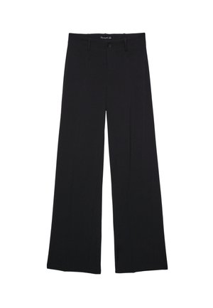 Stradivarius, WIDE-LEG FORMAL WEAR TROUSERS - Pantalon classique - black