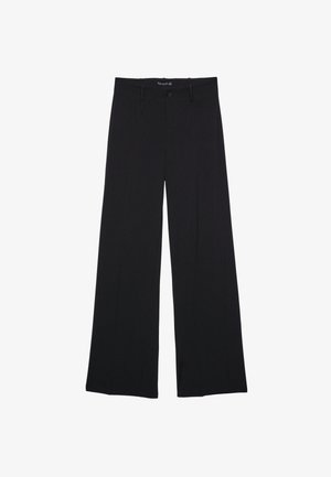 Stradivarius, WIDE-LEG FORMAL WEAR TROUSERS - Pantalon classique - black