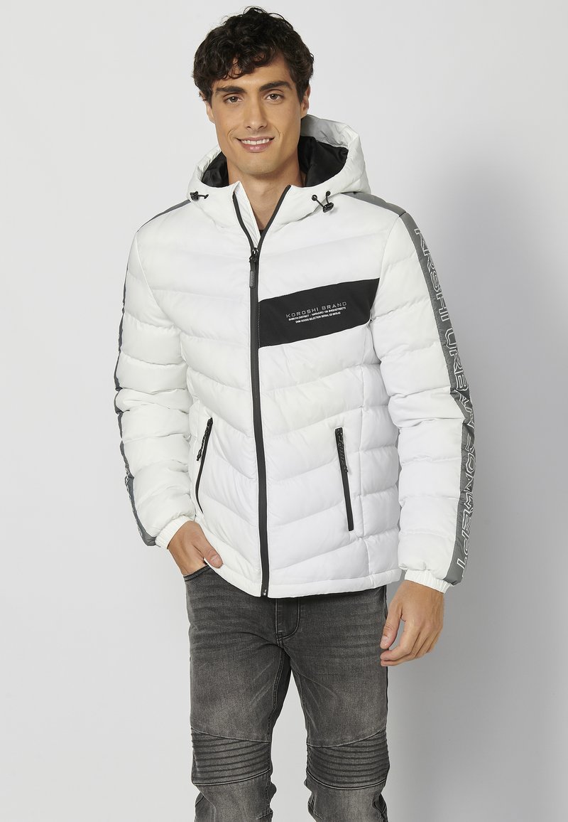 Koroshi PADDED  - Zimska jakna - crudo off white