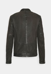 Oakwood Skinnjacka - dark brown