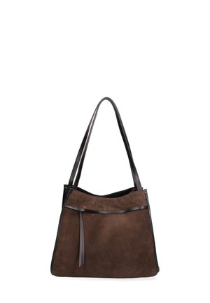 SHOULDER - Cabas - brown