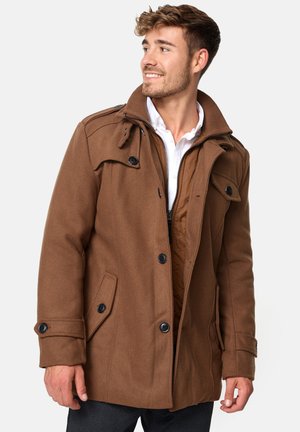 INDICODE JEANS BRANDAN - Cappotto corto - camel