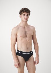 Schiesser 3 PACK   - Briefs - blue/black/grey