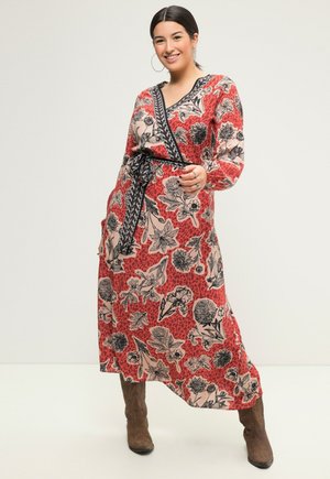 FLORAL LOOK  - Maksimekko - brick red