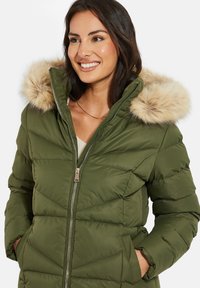 Threadbare PUFFER - Vinterjakker - khaki