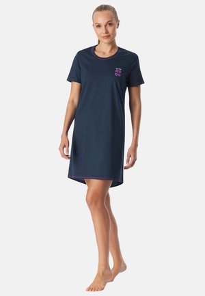Schiesser, KURZARM - CASUAL ESSENTIALS - Nightie - deep blue