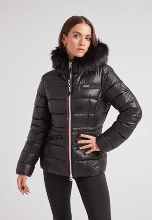 TRICOLORE PUFFER RACER LUX  - Untuvatakki - black