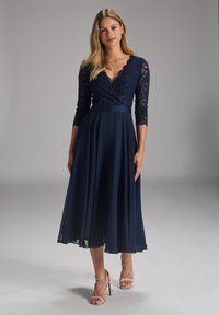 Swing - Cocktailjurk - navy Miniatuurafbeelding 1