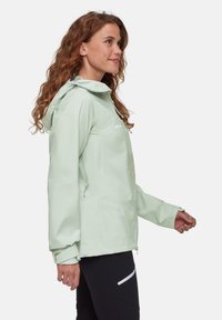Mammut TAISS HS HOODED  - Giacca hard shell - silver sage