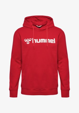 LOGO - Kapuzenpullover - true red