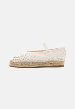 Pieces - Haisha - Espadrillas color perla con motivo