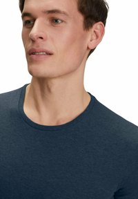 FALKE DAILY COMFORT 2-PACK ROUND NECK - Hemd - midnight