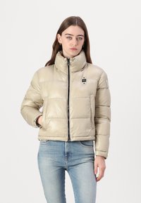 Blauer GLORIA - Žieminė striukė - beige/celeste brina