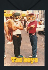 Mira Paris THE BOYZ UNISEX   - Majica s kapuljačom - black