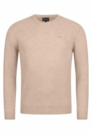 Giesswein RUNDHALS - Strickpullover - sandmelé