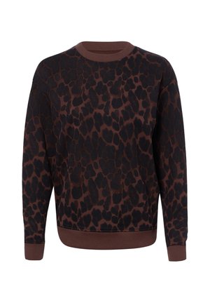 Marie Lund, MARIE LUND SWEATSHIRT NAK - Sweater - kastanie schwarz