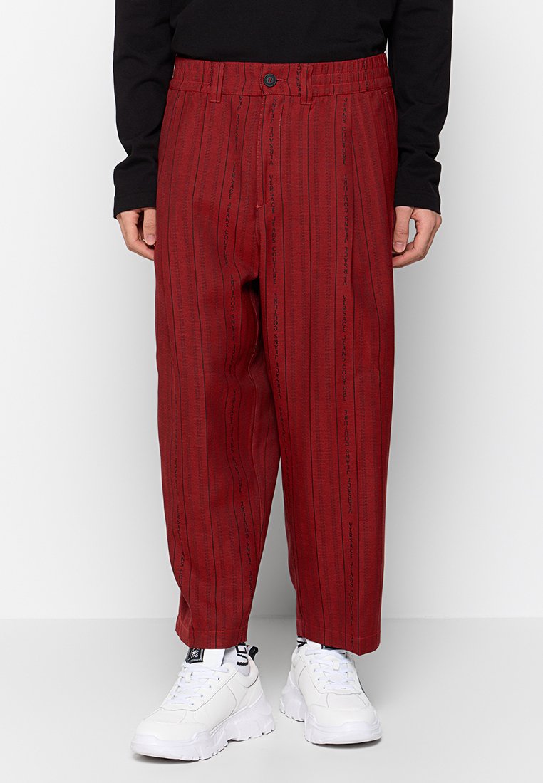 Versace Jeans Couture Broek donkerrood Versace Jeans Couture Broek donkerrood