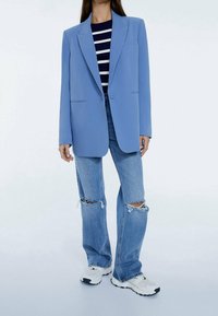 Stradivarius Kort kappa / rock - blue