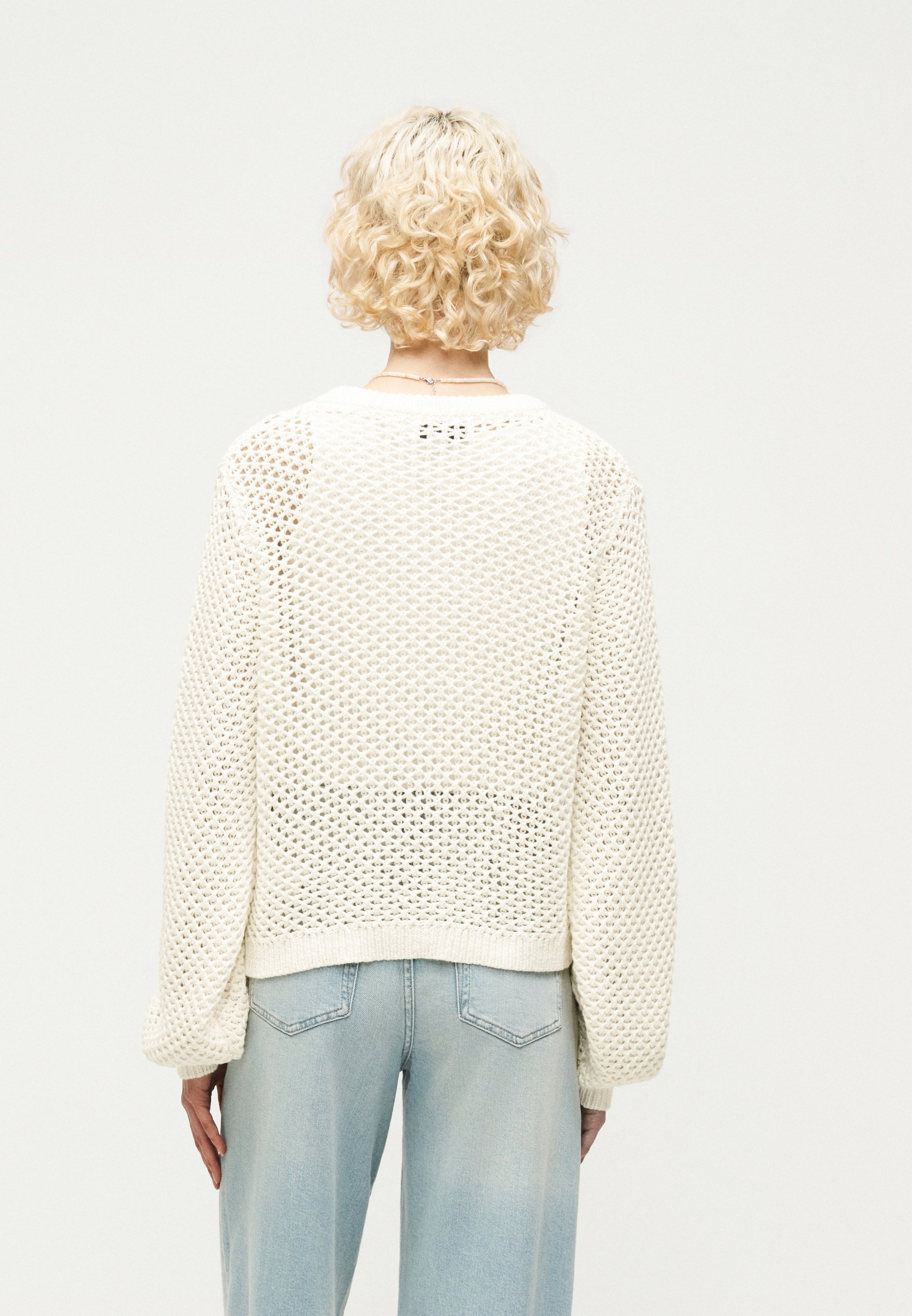 Topshop Cardigan - pearled ivory/off-white - Zalando