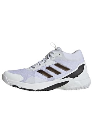 CRAZYFLIGHT 6 MID INDOOR - Scarpe da basket - cloud white   core black   cloud white