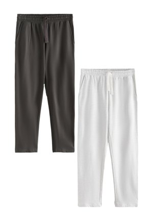 TWO PACK - Pyjamabroek - mottled light grey