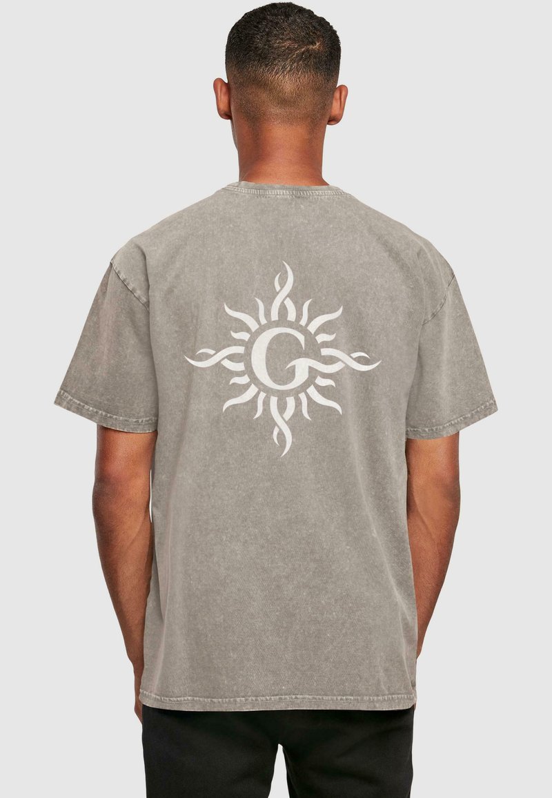 Merchcode GODSMACK LUNAR PHASES  - T-shirts med print - asphalt