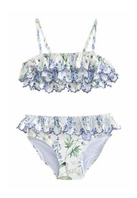 Next - TIERED STANDARD SET - Bikini - blue floral Minijatura 1