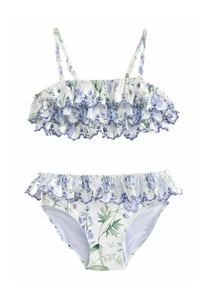 TIERED STANDARD SET - Bikinit - blue floral