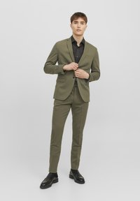 Jack & Jones PREMIUM JRPFRANCO - Anzugsakko - grape leaf