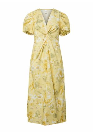 YAS, Midi YASSTRAY - Vestito casual - pale banana