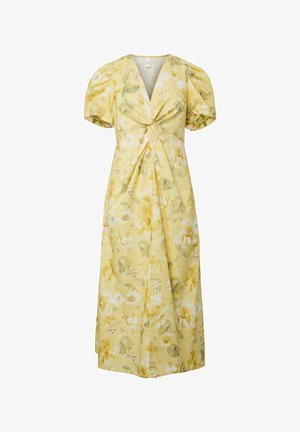 YAS, Midi YASSTRAY - Vestito casual - pale banana