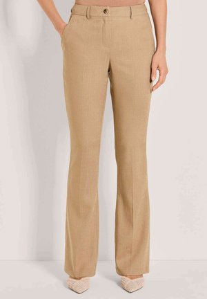 BÜGELFALTEN - Stoffhose - macchiato