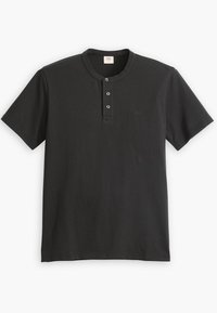 HENLEY - T-shirt - bas - mineral black