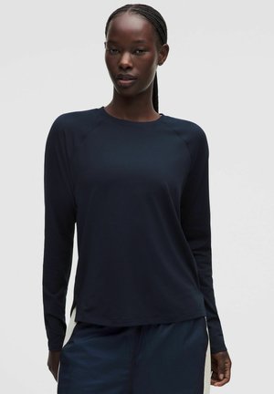 lululemon, LICENSE TO TRAIN CLASSIC-FIT LONG-SLEEVE SHIRT WOMEN'S LONG SLEEVE - Top s dlouhým rukávem - true navy clubhouse blue